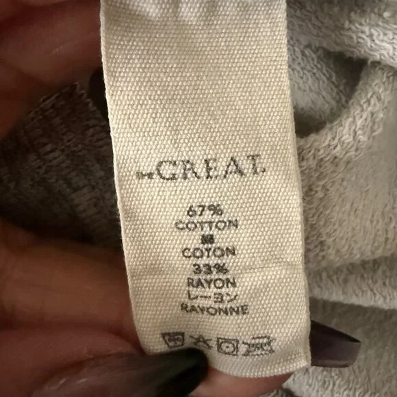 The Great Gray Star Pattern Long Sleeve Sweater Womens - Picture 8 of 8